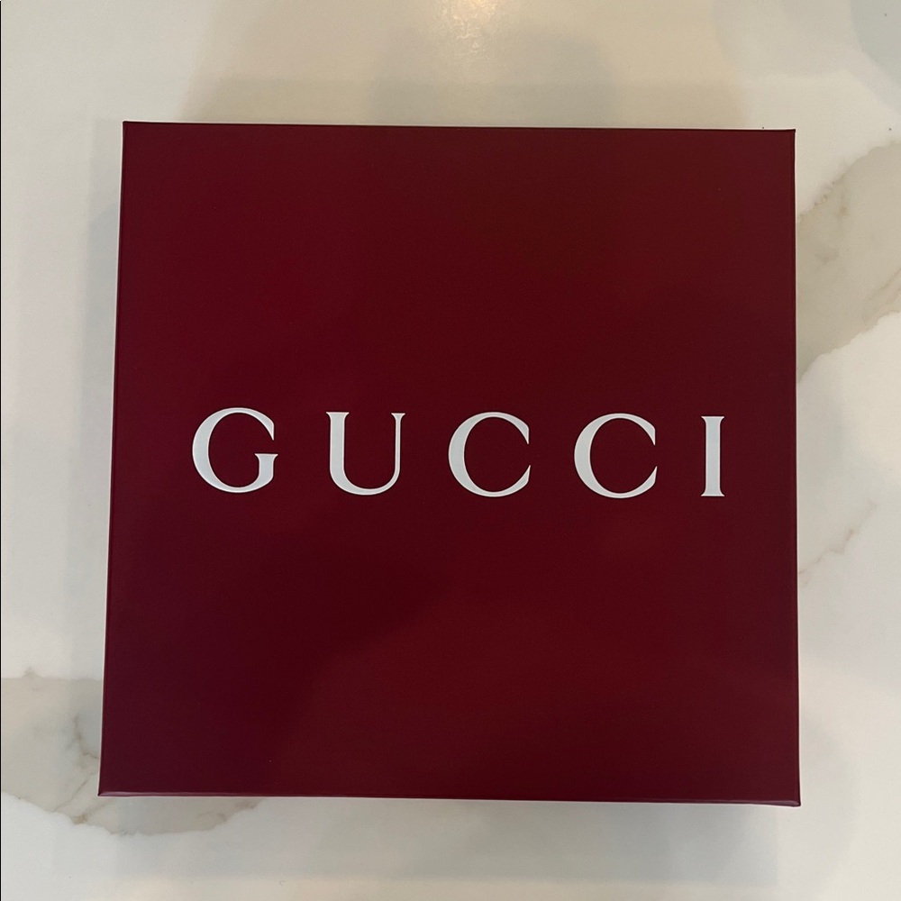 Gucci Burgundy Gift Box